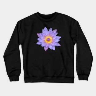 Cape Blue Waterlily Crewneck Sweatshirt